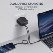 AUKEY AUKEY PA-D5 ultrafast W all Charger 2xUSB C 63W