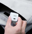 AUKEY Mini mains charger PA-Y20S White 1xUSB-C 20W PD Power Delivery