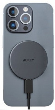AUKEY LC-MC10 Qi2 Wireless Charger MagSafe 15W 3A USB-C