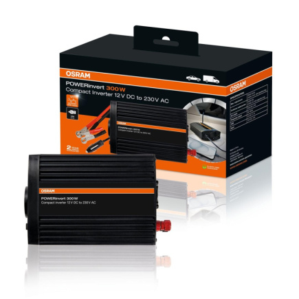 Inverter OEINVU300, 300W, input: 12V, output: 230V