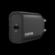 CANYON charger OnCharge 30CL Max Power 30W 1xPD EU Черный