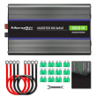 Qoltec Monolith 6000 MS Wave Voltage Converter | 12V to 230V | 3000/6000W | USB
