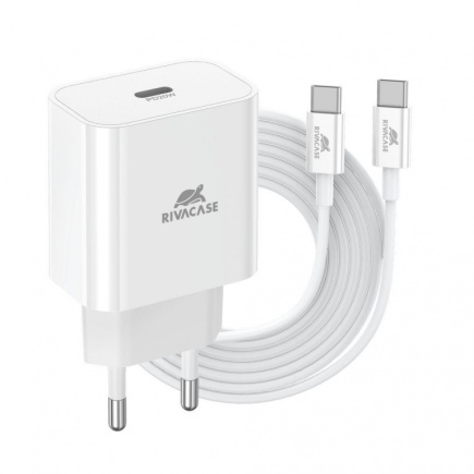 MOBILE CHARGER WALL/Valge PS4101 WD4 RIVACASE