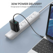 AUKEY Wall Charger 2xUSB Power Delivery (1xUSB A+1xUSB C) 5.4A 30W Dynamic Detect PA-D1