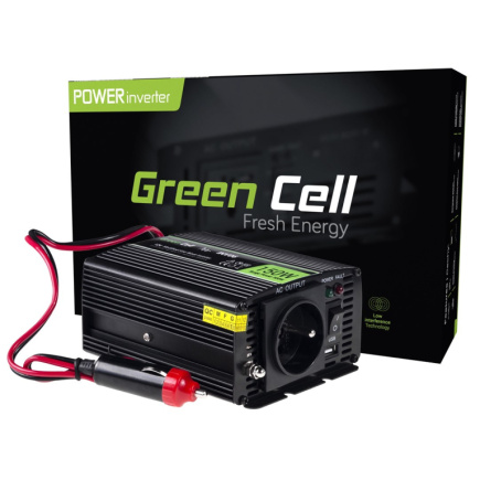 Green Cell INV06 power adapter/inverter Auto 150 W Must