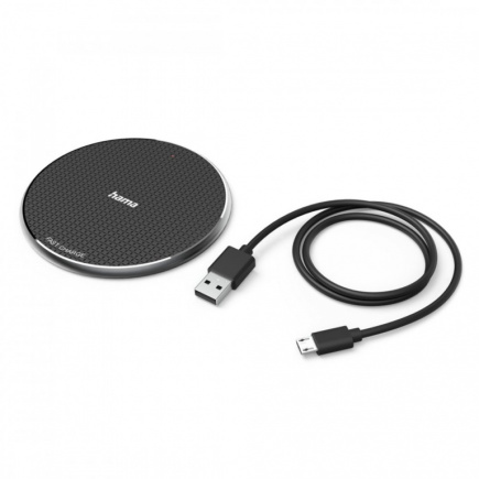 Hama wireless charger 10W Black