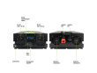 Green Cell PowerInverter LCD 12V to 230V 2000W/40000W car inverter with LCD display - pure sine wave