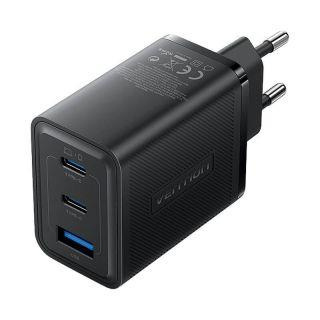 MOBILE CHARGER WALL 65W USB/3P Черный FERB0-EU VENTION