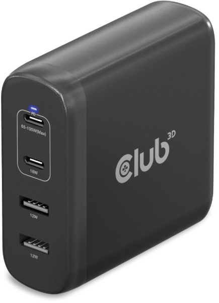 MOBILE TRAVEL CHARGER USB-C/100W CAC-1912EU CLUB3D