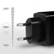 AXAGON AXAGON ACU-QS24 wall charger Smart 5V 1,2A + 1