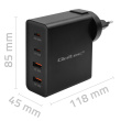 Qoltec GaN POWER PRO charger 2xUSB C, 2xUSB, 130W