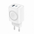 Gembird USB-A USB-C charger 20W PowerDelivery Quick Charge 3.0, Valge