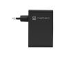 Natec USB Charger Ribera GAN 3xUSBC + USBA 100W