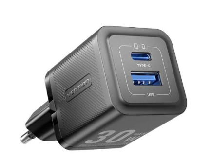MOBILE CHARGER WALL 30W USB-C/2P Must FEQB0-EU VENTION