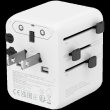 CANYON Travel Adapter OnTour 20 EU/UK/US/AUS 20W  Белый
