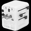 CANYON Travel Adapter OnTour 20 EU/UK/US/AUS 20W  Белый