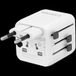 CANYON Travel Adapter OnTour One EU/UK/US/AUS Белый