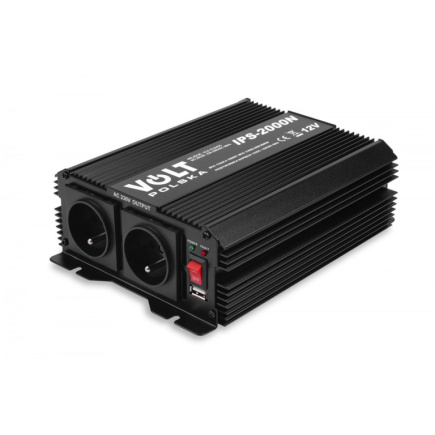 Inverter Volt Polska IPS-2000N 12V / 230V 1000/2000W Inverter Volt Polska IPS-2000N 12V / 230V 1000/2000W