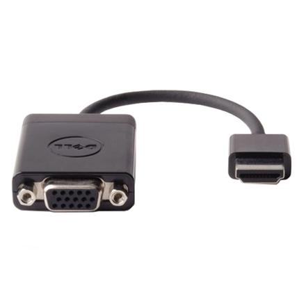 Dell | Adapter HDMI to VGA | 470-ABZX | Black | HDMI - Male | HD-15 (VGA) - Female 470-ABZX