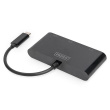 Digitus USB-C 3in1 Triple Monitor Adapter (HDMI, DP, VGA) | USB-C Graphics Adapter DA-70859