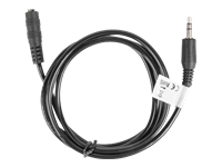 LANBERG CA-MJFJ-10CC-0015-BK Lanberg stereo cable Mini Jack(M)->Mini Jack(F) 1.5m