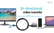 i-Tec - Adapter cable - 24 pin USB-C (M) to DisplayPort (M) - USB-C / Thunderbolt 3 / Thunderbolt 4 - 1.5 m - 8K30Hz support 