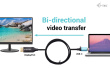 i-Tec - Adapter cable - 24 pin USB-C (M) to DisplayPort (M) - USB-C / Thunderbolt 3 / Thunderbolt 4 - 1.5 m - 8K30Hz support 
