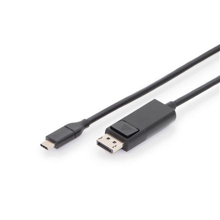 Digitus | USB-C | DisplayPort | USB Type-C adapter cable | USB-C to DP | 2 m AK-300333-020-S