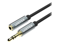 UNITEK Y-C932ABK Unitek Cable miniJack 3,5mm (M) - 3,5mm (F) Y-C932ABK