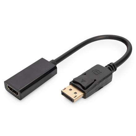 Digitus DP | HDMI type A Female | DisplayPort adapter cable DP to HDMI AK-340408-001-S