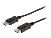 DIGITUS connection cable DisplayPort M/M 10.0m, w/interlock Full HD 1080p