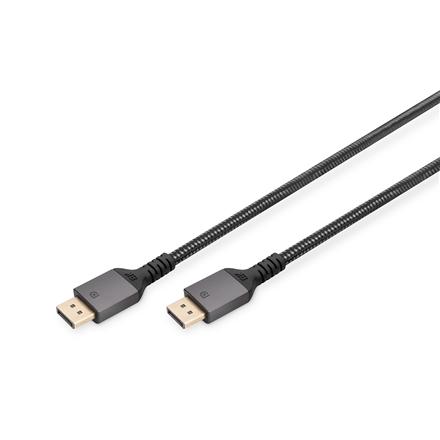Digitus | DisplayPort Connector Cable 1.4 | Black | DP to DP | 1 m DB-340201-010-S