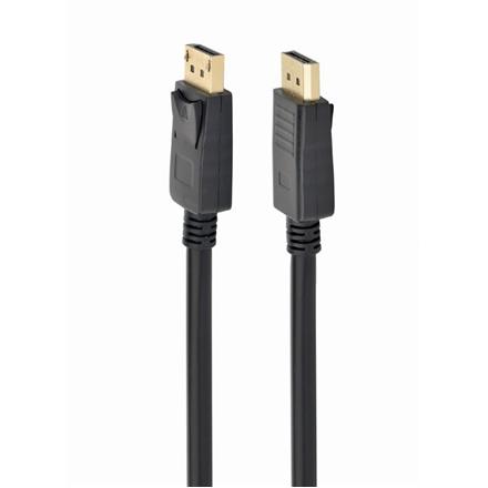 Gembird | DisplayPort cable, 4K | Black | 2x Displayport (male) | DisplayPort to DisplayPort | 5 m CC-DP2-5M