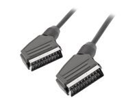 LANBERG CA-EUEU-10CC-0018-BK Lanberg cable Scart-Scart 1.8m