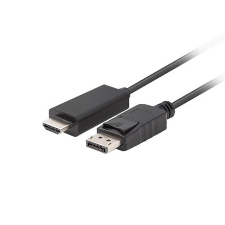 Lanberg | DisplayPort to HDMI Cable | DisplayPort Male | HDMI Male | DP to HDMI | 3 m CA-DPHD-11CC-0030-BK