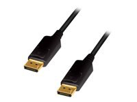 LOGILINK CD0100 DisplayPort cable DP/M to DP/M 4K/60 Hz CCS black 1m