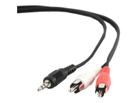 GEMBIRD CCA-458 Gembird audio cable JACK 3,5mm M / 2x RCA (CINCH) M 1.5M