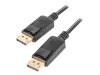 LANBERG DisplayPort M/M cable 0.5m 4K black