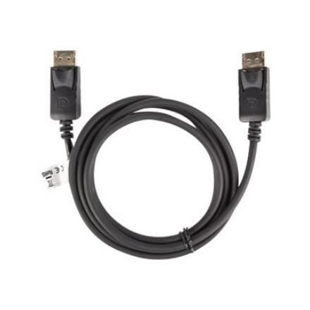 Lanberg DisplayPort M/M Cable 19 PIN V1.2, 1.8 m | CA-DPDP-10CC-0018-BK CA-DPDP-10CC-0018-BK