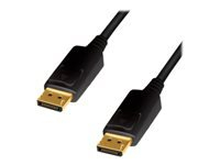 LOGILINK CD0101 DisplayPort cable DP/M to DP/M 4K/60 Hz CCS black 2m