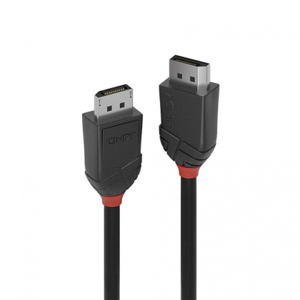 CABLE DISPLAY PORT V1.2 4k 60Hz 3D, 21.6Gbps 3 M /BLACK 36493 LINDY 