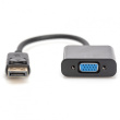 DIGITUS DisplayPortAdapter DPort -> VGA HD15 St/Bu 0.15m bulk