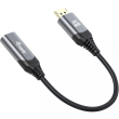 Equip Displayport->HDMI Adapter 1.2 St/Bu 4K/60Hz grau