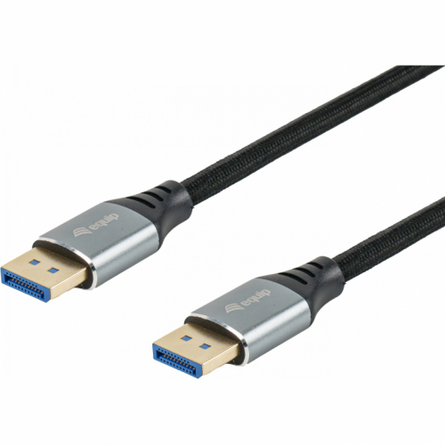 Equip DisplayPort 2.1 St/St 1.00m16K/60Hz komp.HDCP Alum. gr