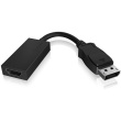 Adapter ICY BOX DisplayPort (1.2) > HDMI 4K 60Hz Black