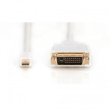 DIGITUS DisplayPortKabel miniDPort->DVI(24+1) St/St 8K 2m1.1 Polybeutel