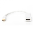 DIGITUS DisplayPortKabel miniDP -> HDMI-A St/Bu 0.15m weiß