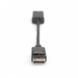 DIGITUS DisplayPort Adapter DPort -> HDMI St/Bu 0.2m aktiv