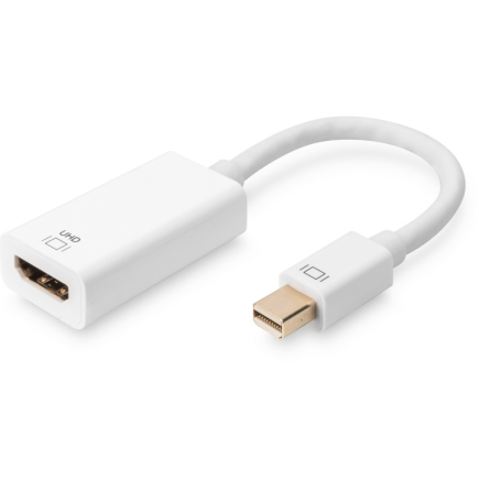 DIGITUS DisplayPort Adapter miniDPort -> HDMI St/Bu 0.2m akt