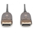 DIGITUS DisplayPort AOC Hybrid Glasfaserkabel, UHD 8K, 10m
